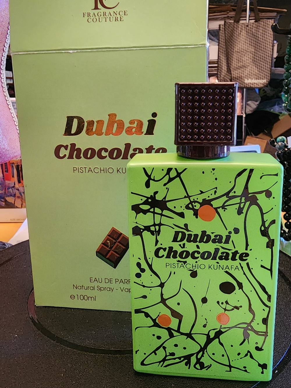 Dubai Chocolate Pistachio Kunafa Eau de Parfum - Green